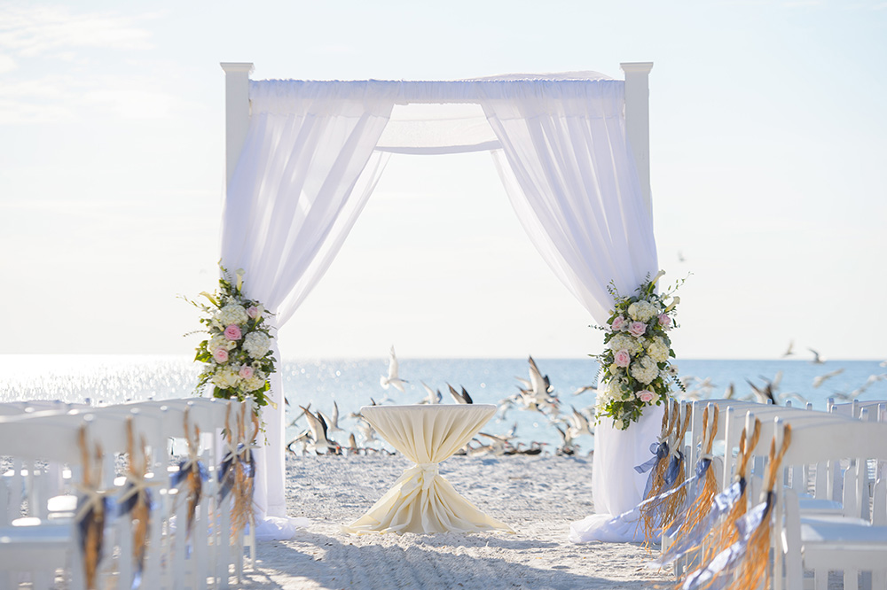 Beach wedding