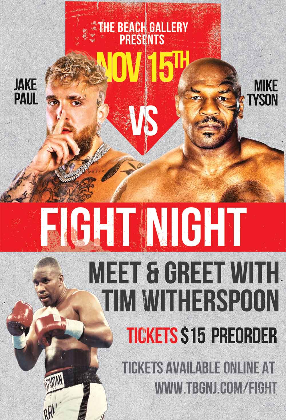 fight night flyer